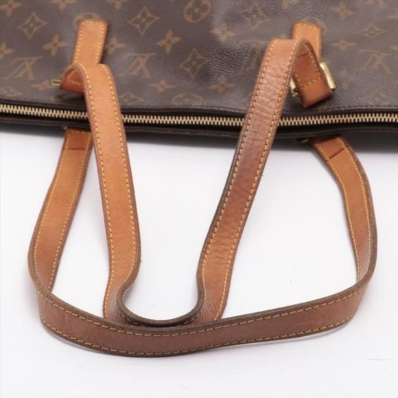 Louis Vuitton Cabas Piano Brown Monogram Canvas Shoulder Bag - Picture 6 of 12